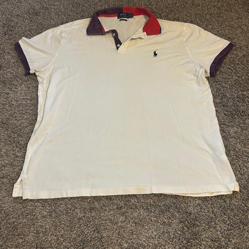 Polo ralph lauren red blue